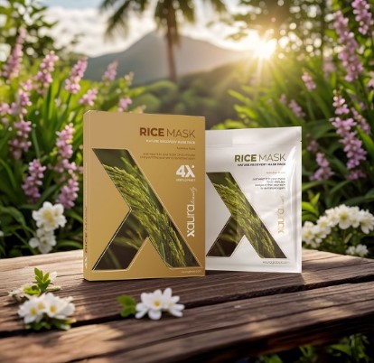 X Aura Beauty Rice Mask